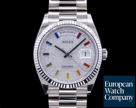 rainbow pave rolex day date